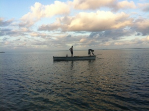 Pescando en Isla Rodrigues
